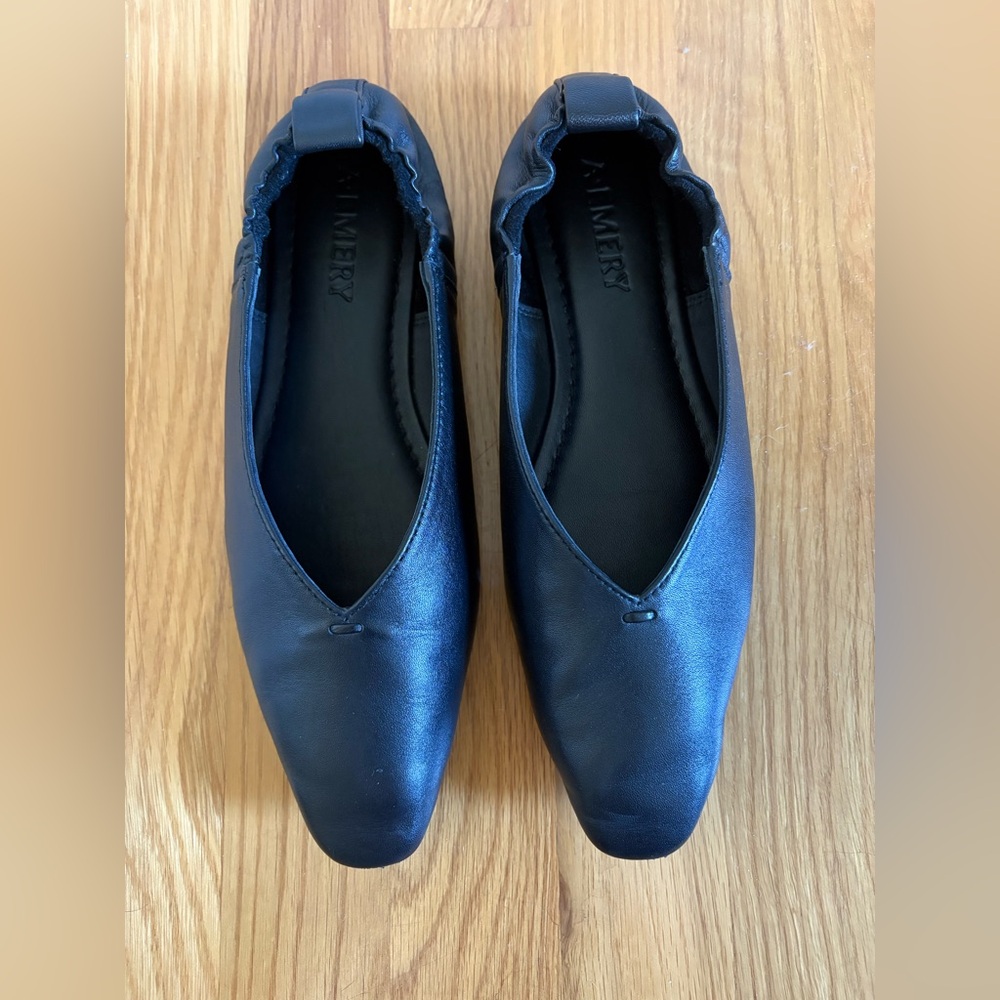 A Emery Brie flats black leather size 37
